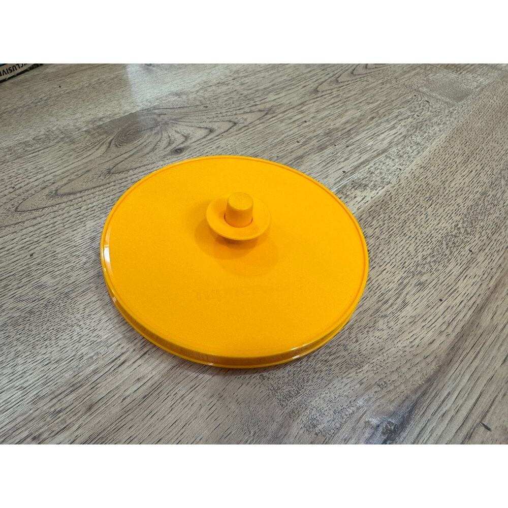 NEW Tupperware Gallon Pitcher Lid Orange